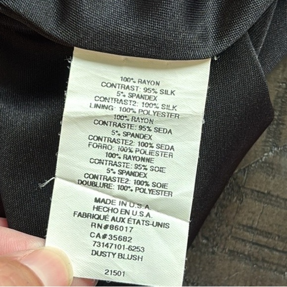 Bebe Black & Pink Floral Dress Y2K Size Medium - Picture 8 of 13